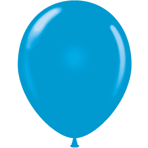 Blue balloons