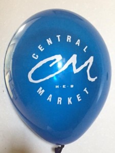 custom central market latex balloons