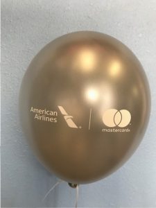 Silver Custom Latex Balloon Sample