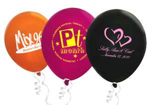 Custom Balloons Printed with Custom Logo or Artwork